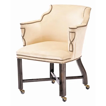 Club Game Chair with Castors